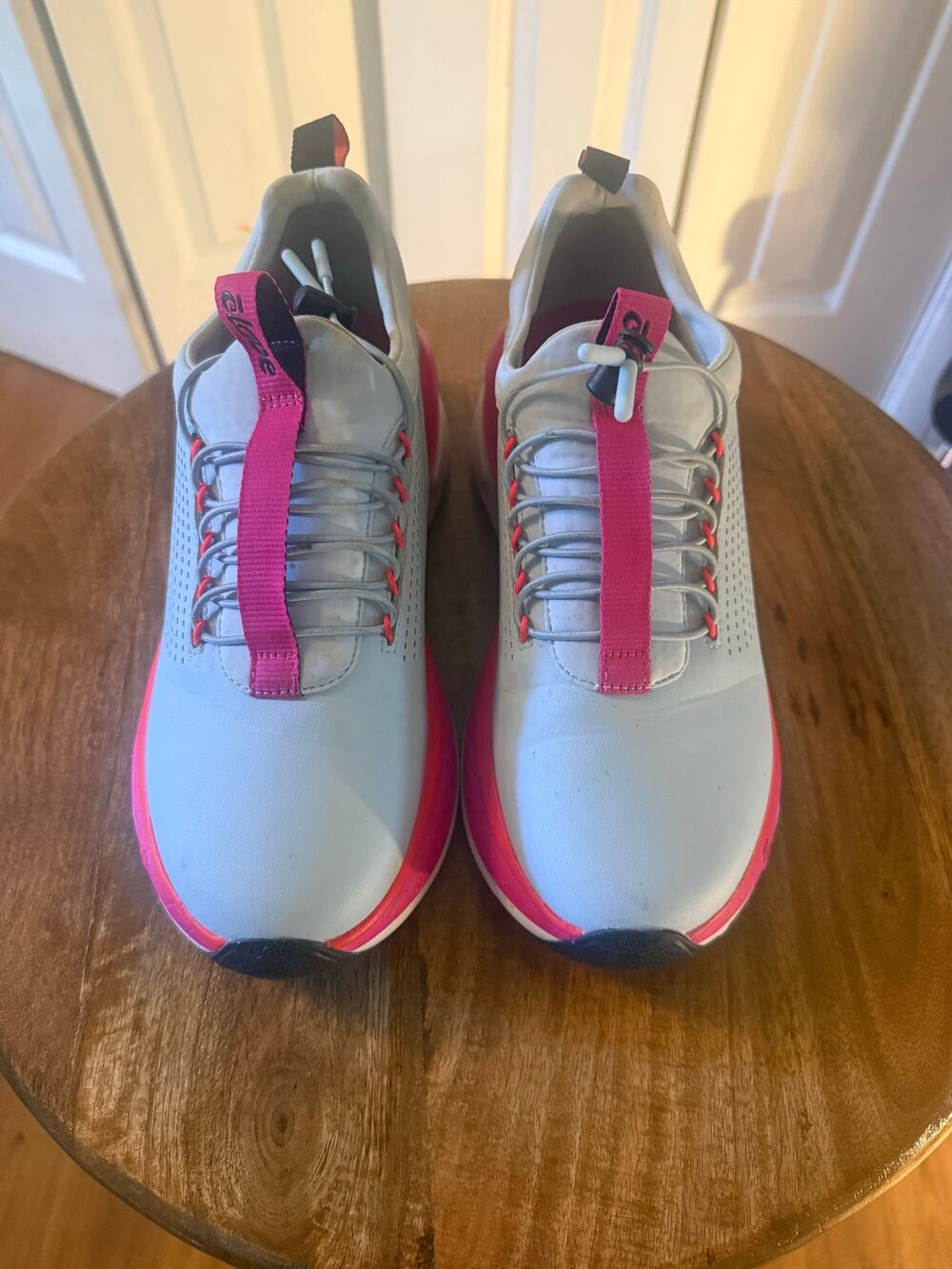 Clove Forte Supercush Stability Walker Nursing Shoes Grey Pink Women's Size 9